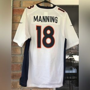 Nike Vintage Denver Broncos #18 Peyton Manning Jersey Mens Size Small